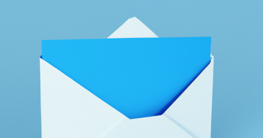 3D render of an envelope.