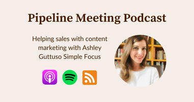 Preview of Content marketing that helps sales with Ashley Guttuso at Audience Ops