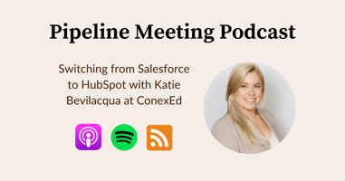 Preview of Switching from Salesforce to HubSpot with Katie Bevilacqua at ConexEd