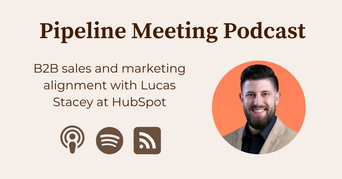 Preview of Lucas Stacey interview on the Pipeline Meeting podcast.