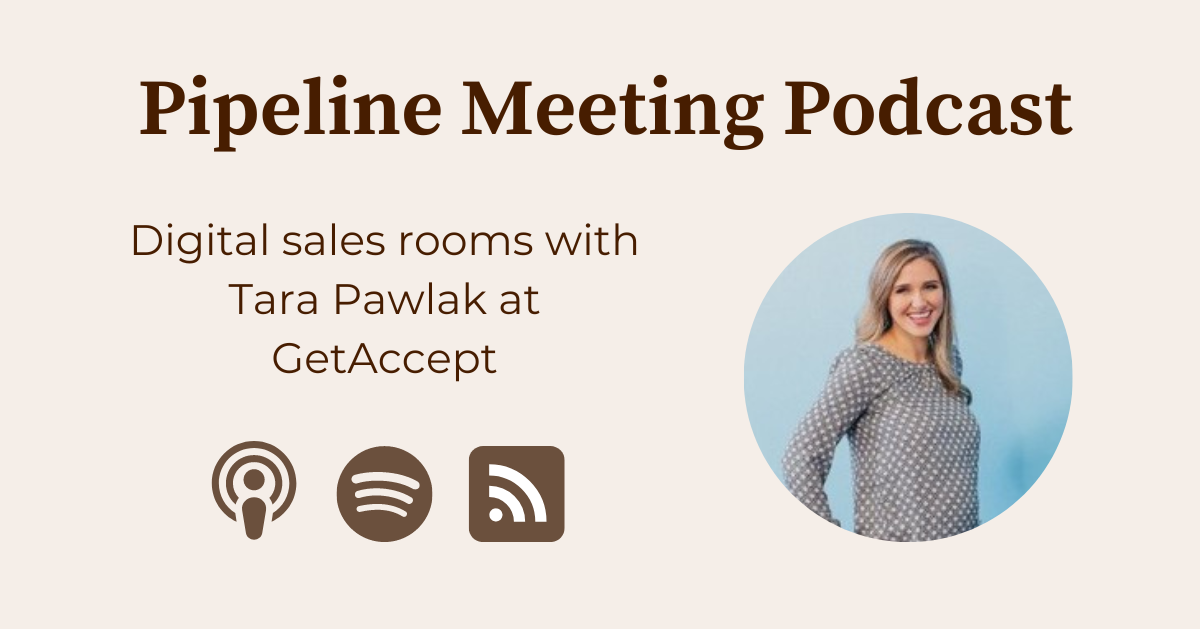 Preview of podcast interview with Tara Pawlak at GetAccept